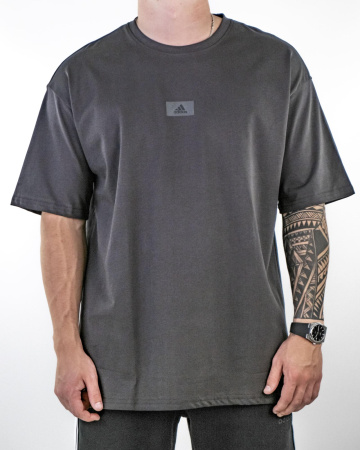 Футболка Adidas (9994D) (XXXL, Темно-серый)