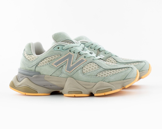 Кроссовки The Whitaker Group x New Balance 9060 Missing Pieces Pack – Silver Moss Green (1001-28)