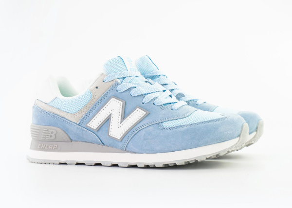 Кроссовки New Balance 574 "LT.Blue/White" (503-32) [АС]