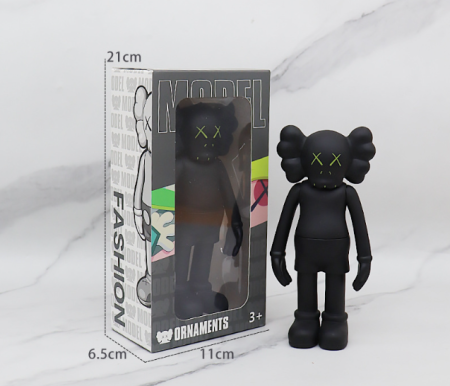 Игрушка KAWS стоячая (21036701) (Черный, 17см)