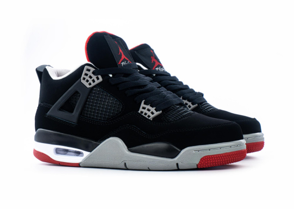 Кроссовки Nike Air Jordan 4 Retro "Bred" (5003-1) [АВ]