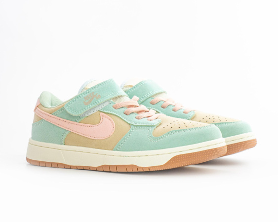 Детские кроссовки Nike SB Dunk "Blue/Pink" (С530-22)