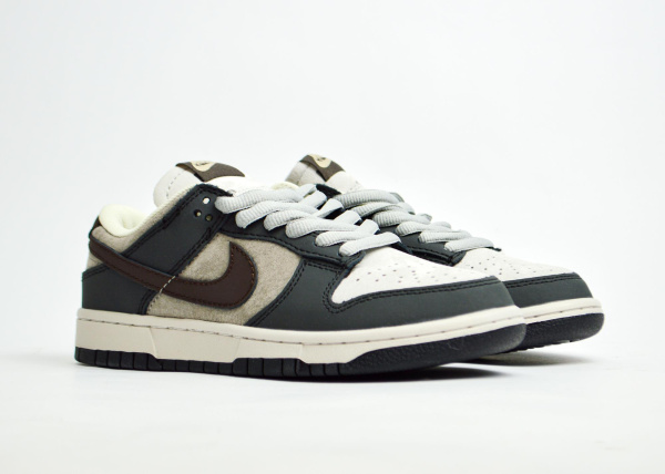 Кроссовки Nike SB Dunk Dark Brown / Black SteamBoy OST (W5505-43) [АС]