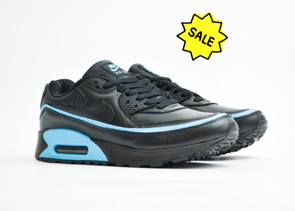 Кроссовки Nike Air Max "Black/Blue" (292-2) [СС]