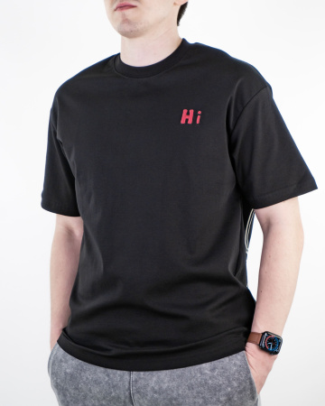 Футболка мужская LAHKIN'S "HI" (5275) (XL, Черный)