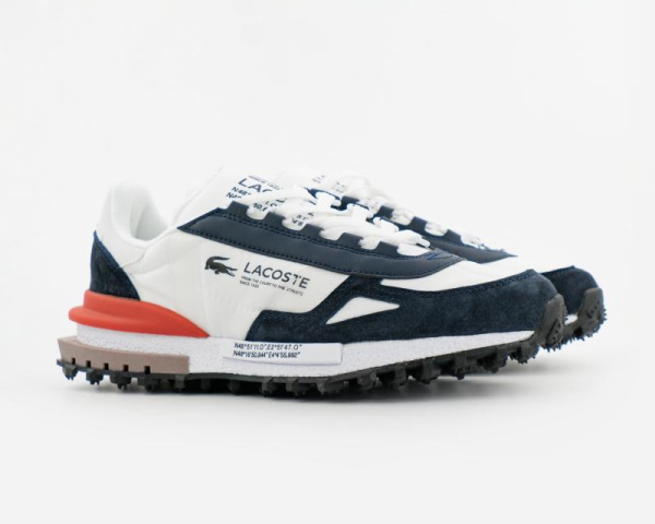 Кроссовки Lacoste Elite Active "White/Black/Red" (М995-2)