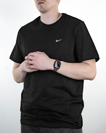 Футболка Nike с логотипом (21039164) (L, Черный)