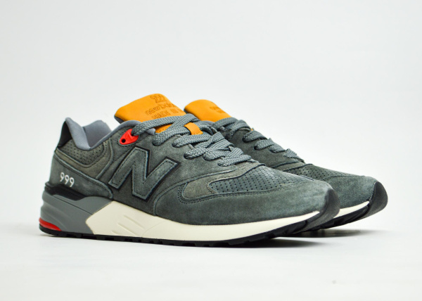 Кроссовки New Balance 999 "Grey/Brown" (482-3) [СС]