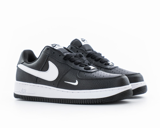 Кроссовки Nike Air Force 1 "Black White" (М5550-1) [ВА]