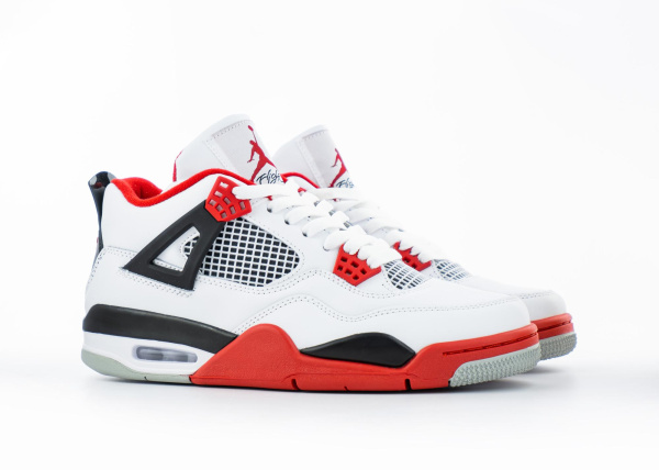 Кроссовки Nike Air Jordan 4 Retro "Fire Red" (5003-11) [АВ]