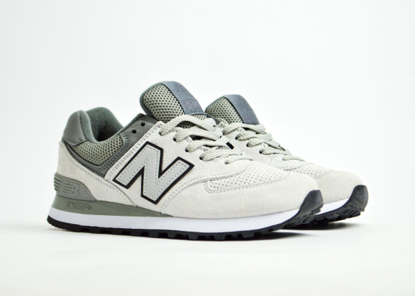 Кроссовки New Balance 574 "LT.Grey/Grey" (6007-2) [ВВ]