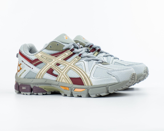 Кроссовки ASICS Gel-Kahana 8 "Beige Grey Burgundy" (606-9) [АА]