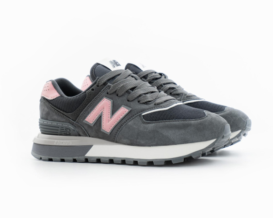 Кроссовки New Balance 574 Legacy "Grey/Pink" (490-8) [ВА]