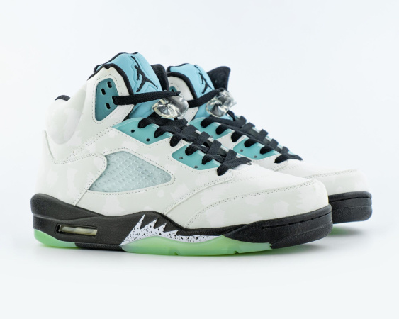 Кроссовки Air Jordan 5 Retro "Island Green" (905-27)