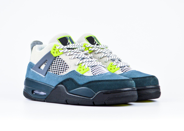 Кроссовки Nike Air Jordan 4 Retro "Air Max 95 Neon" (5003-19) [ВС]