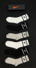 Носки высокие Nike (21034456) (Серый/Белый/Чёрный)