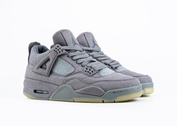 Кроссовки KAWS x Air Jordan 4 Retro "Cool Grey" (5503-2) [АС]