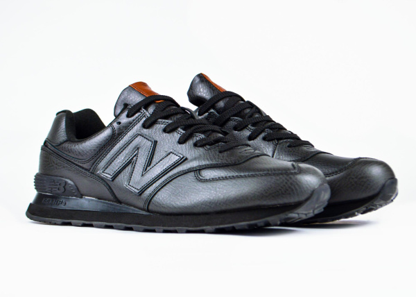 Кроссовки New Balance 574 "Black" (891-6) [АА]