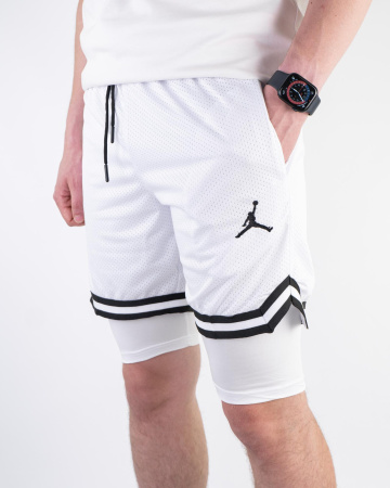 Шорты мужские Jordan с тайтсами (699-100-1)