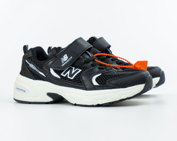 Детские кроссовки New Balance 530 "Black/White" (532-12)
