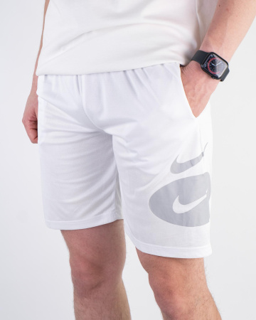 Шорты мужские Nike (699-100-4) (XXXL, Белый/Серый)