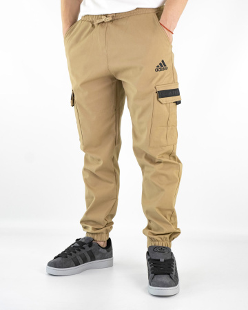 Штаны мужские Adidas (3842) (L, Бежевый, 50 (L))