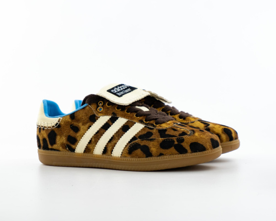 Кроссовки Wales Bonner x Adidas Samba Pony Leopard (K-1120) [ВС]