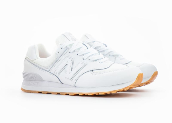 Кроссовки New Balance 574 "White" (417-20) [АС]