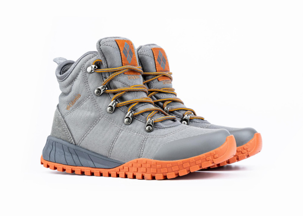 Ботинки Columbia Fairbanks Mid "Grey/Orange" (4011-3) [АА]