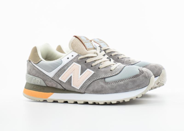 Кроссовки New Balance 574 "Grey/Olive" (510-25) [АС]