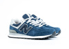 Кроссовки New Balance 574 "Blue/White" (070-11) [АА]