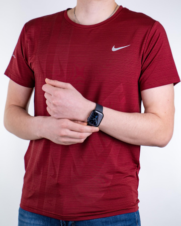 Футболка спортивная Nike (N 6818) (XXXL, Малиновый)