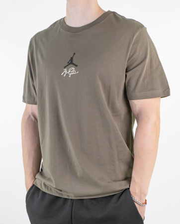 Футболка мужская Air Jordan (Ts-J-2159) (M, Хаки)