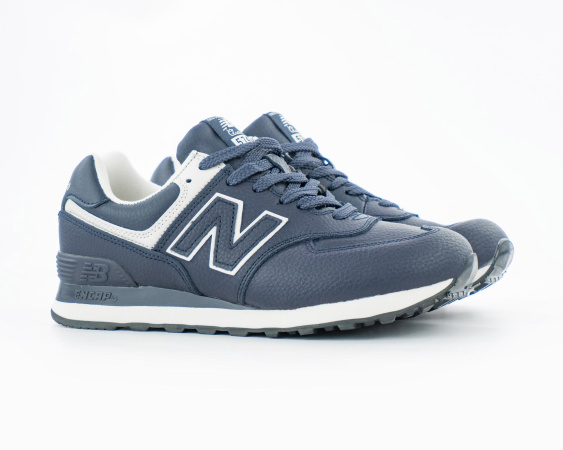 Кроссовки New Balance 574 "Dk.Blue/White" (890-2) [АС]