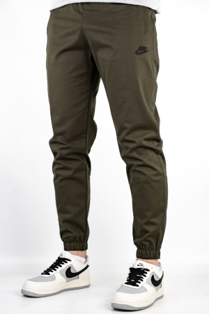 Брюки мужские спортивные Nike (1651) (XL, Темно-зеленый)