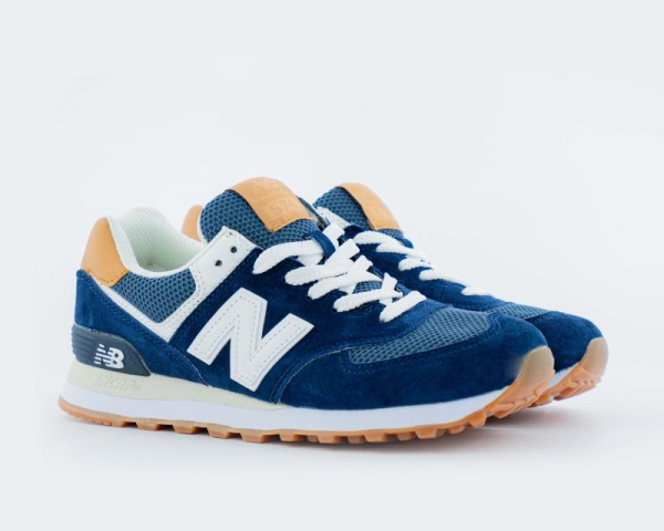 Кроссовки New Balance 574 "Natural Indigo Mahogany" (W510-52)