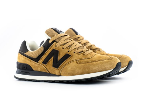 Кроссовки New Balance 574 "Orange" (475-3) [ВВ]