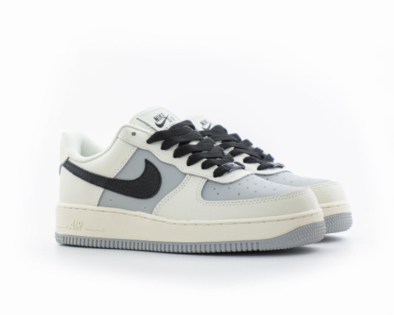 Кроссовки Nike Air Force 1 low "White/Grey" (W5500-31) [АА1]