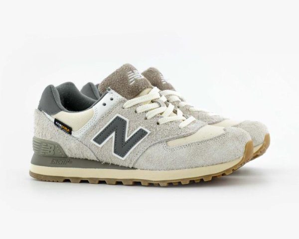 Кроссовки New Balance 574 Cordura "LT. Grey/Green" (W510-103)