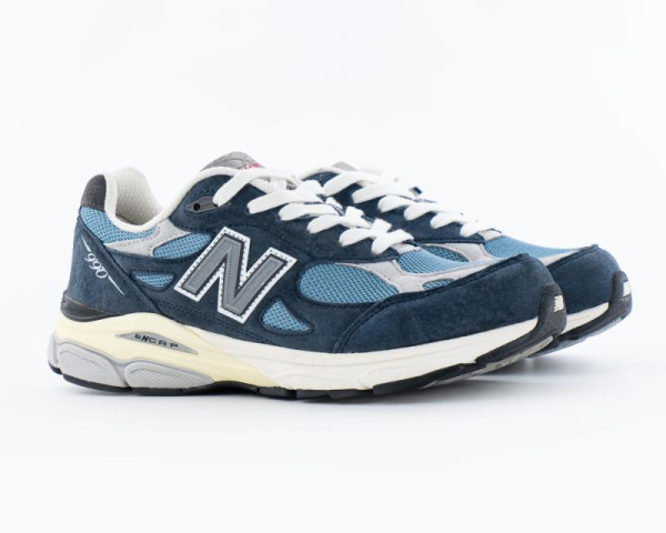 Кроссовки Teddy Santis x New Balance 990v3 Made in USA Navy (147-2)