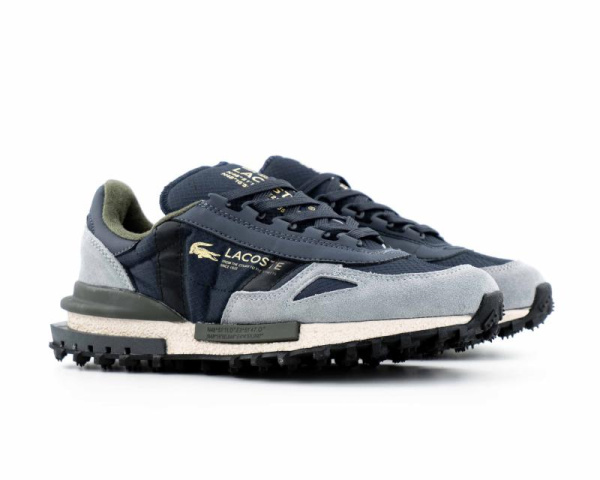 Кроссовки Lacoste Elite Active "Dark Blue/Gray" Termo (4995-5)