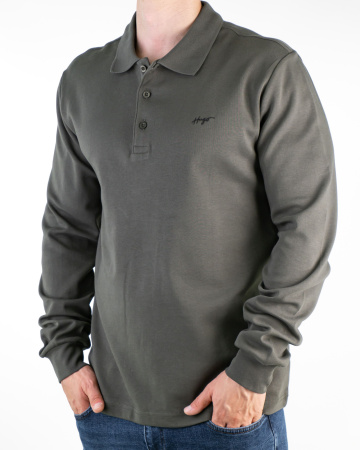 Лонгслив с воротником Hugo Boss (23004) (XXL, Хаки)