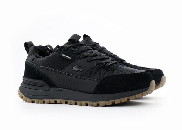 Кроссовки Lacoste Gore-Tex "Black/Brown" (476-2) [АС]
