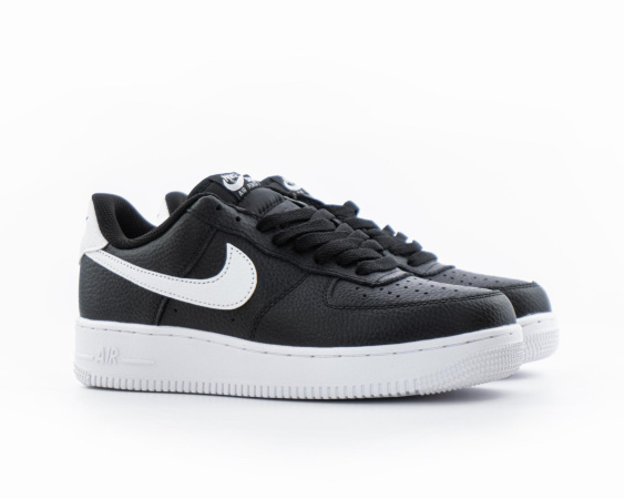 Кроссовки Nike Air Force 1 ’07 "Black/White" (М5500-22) [ВВ]