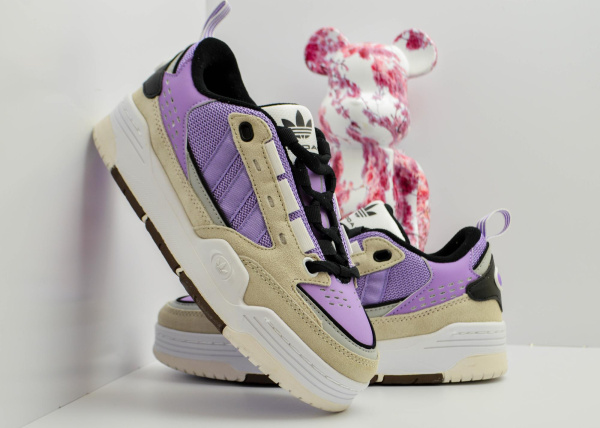 Кроссовки Adidas ADI 2000 "Purple/Beige/White" (5518-7) [ВС]