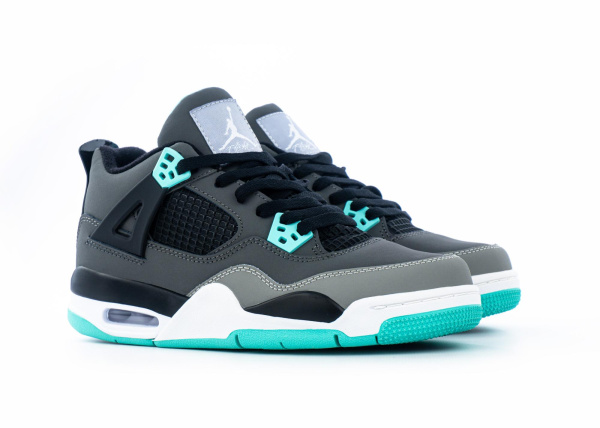 Кроссовки Nike Air Jordan 4 Retro "Green Glow" (M5003-32) [АА]