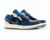 Кроссовки Jordan Air Jordan 1 Low SE Craft GS "Black/Blue" (004-1)