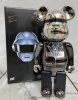 Интерактивные игрушки фигурки Bearbrick (Daft Punk Silver 400% 28см)
