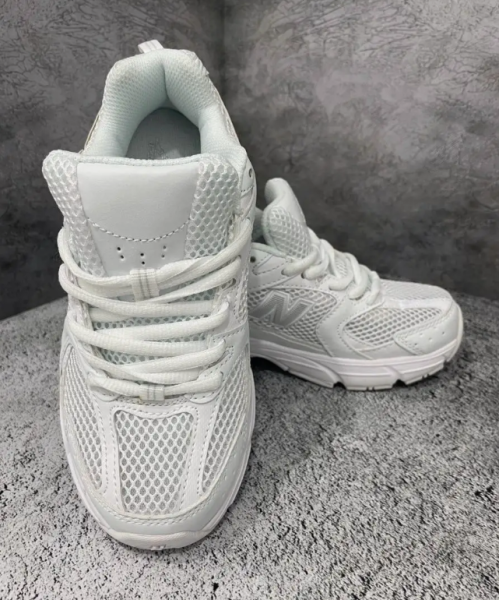Кроссовки New Balance 530 "Munsell White Silver" (W016-1)