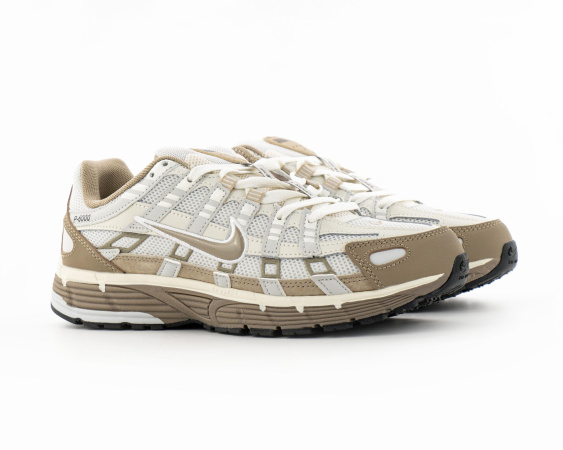 Кроссовки Nike P-6000 "Beige/Brown" (258-7)